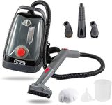 SGCB Portable Steam Cleaner Strap Type Waist Belt Steamer Multi-Purpose Auto Steam Machine 8 Pcs Accessory for Home Cleaning, Remove Dirt, Grime, Grease, Car Interior