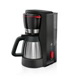 Bosch Hausgeräte-Store MyMoment TKA3M134 Coffee Maker, 1 Litre Vacuum Jug, 8-12 Cups, Drip System, Swivel Filter Holder, Descaling Program, Removable Water Tank, 1200 W,