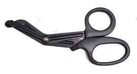 ADS Medi Care Black Trauma Scissor EMT Scissor First Aid Medical Nurse Scissor (7")