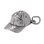 jewellerybox Sterling Silver Baseball Cap Charm