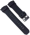 CASIO 10410441 Resin Watch Band for G-SHOCK GA-150 GA150-1A GA150MF-1A, Black