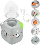 Kohree 5.8 Gal Camping Toilet: Port