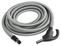 Cen-Tec Systems 90649 Central Vacuum Low Voltage Hose with Button Lock Stub Tube, 40'