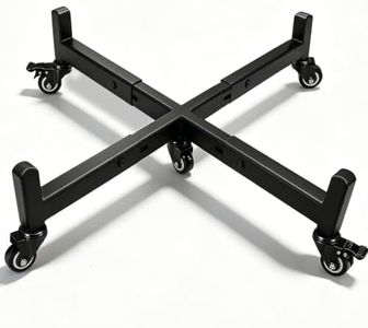 LLAXERGU Plant Caddy with Wheels, Adjustable 22" to 30" Plant Stand Indoor Outdoor Heavy Duty 300LB Rolling Plant Dolly with 360° Lockable Casters for Indoor & Outdoor Large Planters