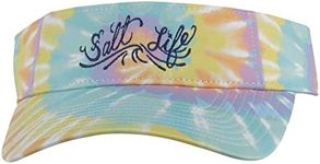 Salt Life Womens Trippy Life Visor Hat, White, One Size US, White, One Size