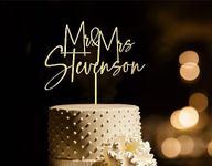 Personalized Classic Cake toppers f