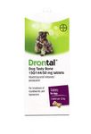 Bayer Drontal Tasty Bone Wormer for Dogs, Pack of 1 tablet