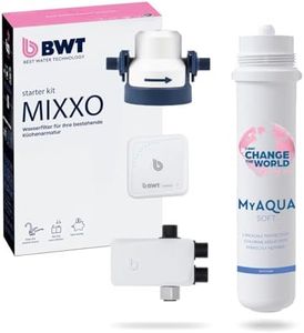 BWT MIXXO Starter Kit Soft | Untertisch Wasserfilter für Ihre bestehende Küchenarmatur | Inklusive Soft Filterkartusche