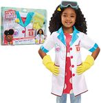 Just Play Ada Twist, Scientist Dress-Up Set, Size 4-6X, Includes Experiment Card and 5 Costume Accessories, Kids Toys for Ages 3 Up