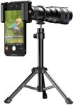 APEXEL High Power 36X HD Telephoto Lens, Telephoto Mobile Cell Phone Lens with Tripod for iPhone 16/15/14/13 Pro, Samsung and Most Smartphone