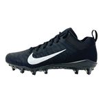 Nike Alpha Menace 2 Low Men's Football Cleats, Black/White, 12