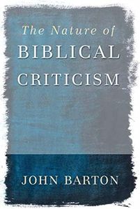 The Nature of Biblical Criticism