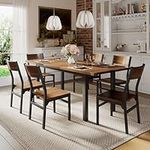 iPormis 7 Pieces Dining Table & Cha