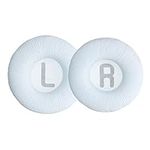 kwmobile Ear Pads Compatible with JBL Tune 600 / 500BT / 510BT / 520BT / 450 Earpads - 2X Replacement for Headphones - White