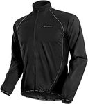 NUCKILY Men's Cycling Jacket Lightweight Anti-UV Jersey Windproof Water Resistant Coat Running Windbreaker Raincoat Outdoor Sportswear