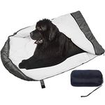 SHADDOCK Dog Sleeping Bag Portable Dog Bed with Storage Bag Waterproof Warm Pet Dog Cat Bed for Indoor Outdoor Travel Camping Hiking Backpacking (Grey)