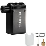 FLEXTAILGEAR Tiny Bike Pump 100PSI Tire Pump Bicycle Inflator Electric Air Pump Type-C Rechargeable Battery Portable Ultra Mini Pump with Shrader & Presta Valves for Cycling MTB Road Mountain Bike