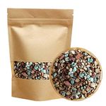 Mix Horticultural Lava Rock Pebbles Pumice Potting Soil Amendment Succulent Cactus Bonsai Gritty Rocks Decorative Gravel Plant Drainage Volcanic Rock for Terrarium Fairy Gardening Top Dressing 2.2lb