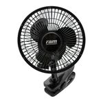 Ram 08-355-273 150mm 6-inch 15w Clip-on Fan Black