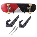 Skateboard Wall Mount – Skateboard Hanger – Skateboard and Longboard Stand with Modern Design.