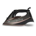 Tower T22013 CeraGlide Steam Iron, Ceramic Sole Plate, 3100 W, Rose Gold and Black.