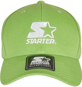 STARTER BLACK LABEL Starter Logo Flexfit Baseball Cap, Jade Green., Small-Medium