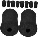 KICHOUSE 10 Pieces Foam for Abs Board Foam Pads for Inversion Table Foam Pads for Feet Replacement for Gym Sponge Universal Component