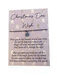 Christmas Eve Wish Bracelet Card, Christmas Eve Box Fillers For Kids, Stocking Fillers Gingerbread Design