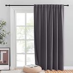 NICETOWN Sliding Door Curtains, Wid