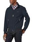 Tommy Hilfiger Men's Performance Faux Memory Bomber Jacket Transitional, Navy Unfilled, XL