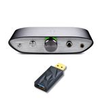 iFi ZEN DAC V2 & iSilencer+ - Desktop Digital Analog Converter With USB 3.0 B Input only/Outputs: 6.3mm Unbalanced / 4.4mm Balanced/RCA - MQA DECODER (iSilencer+ A-A Bundle)