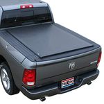 RealTruck TruXedo Lo Pro Soft Roll Up Truck Bed Tonneau Cover | 584901 | Fits 2019-2024 Dodge Ram 1500 w/RamBox, w/or w/out Multi-Function (Split) Tailgate 5' 7" Bed (67.4")
