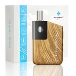 WOLKENKRAFT FX MINI ULTRA Premium Vaporizer - USB-C | Slide-In Mouthpiece | Titanium Chamber | Temperature 100-220 °C | Adjustable Usage Time | 100% Convection *Wood* NO NICOTINE!