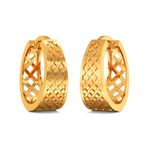 Joyalukkas 22K(916) Serenity Gold Men Earring