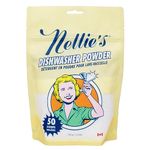 Nellie's Dishwasher Powder - Eco-Friendly Dishwasher Detergent - Plant-Based, Septic Safe, Biodegradable, & Fragrance Free - 50 Scoops