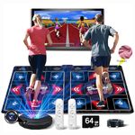 WuZhuangYuan HDMI Musical Electronic Dance mat with a Camera, a 64G Large Memory Card,650 Songs,Including 1000 Games,81 Music Videos for Single/Double Users, a Luxurious Gift for Boys and Girls