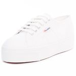 Superga 2790 Linea Up Down, Unisex Adults' Low-Top Sneakers, White (901 White), 5 UK (38 EU)