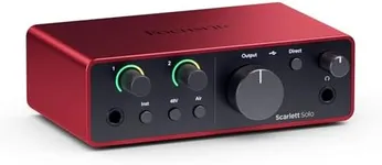 Focusrite Scarlett Solo 4th Gen USB