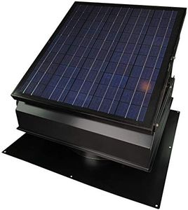 Remington Solar "Builder Series" 30 Watt Solar Attic Fan - Includes 110V adapter for auto-run night time operation