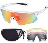 Cycling Glasses with 5 Interchangea