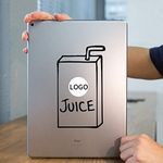 Gadgets WRAP Juice Box Funny Vinyl Laptop Sticker for Apple IPad Decal Air / 1/2 / 3/4 / Mini Surface Book Tablet Pc Skin Notebook Sticker