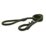 Ancol Heritage Nylon Rope Slip Lead Green 1.22m X12mm Sz 4-8