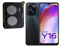 UNIKWORLD Tempered Glass Vivo Y16 Camera Lens Protector Tempered Glas Film,Anti-Scratch Anti-Fingerprint Protective Carmera Cover Lens Protector For Vivo Y16