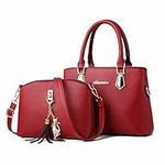 2 Pcs Women Fashion Handbags, Tote 