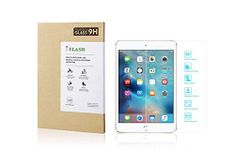 iFlash® 3 Pack of Premium Tempered Glass Screen Protector For Apple iPad mini / iPad mini 2 / iPad Mini 3 with Retina Display (fits all iPad Mini 1st/2nd/3rd Generation) - Transparent Crystal Clear / 2.5D Rounded Edges / 9H Hardness / Scratch Proof / Bubble Free / Oleophobic Coating / 0.3mm Thickness (3Pack, Retail Package)