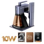 LaserPecker LP2 Plus (Basic) 10W Diode Laser Engraver, 4000mm/s Ultra-Fast Speed 4K Precision Portable Cutting & Engraving Machine for Wood, Leather, Acrylic, Coated Metal and etc.