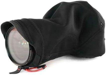 Peak Design Black Shell Medium Form-Fitting Rain and Dust Cover