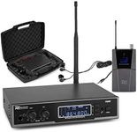 Power Dynamics Wireless In Ear Monitor System with UHF Live Stage Personal Monitoring