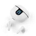 Wireless Earbuds, HiFi Stereo Wireless Headphones Noise Cancelling with Mic, Touch Control, Type-C Charging, IPX7 Waterproof Earphones, LED Power Display, with Sports, Work