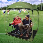 AFFLUENT Sports Tent Pop Up Shelter,Outdoor Instant Clear Bubble Tent with Sealed Top and Sealed Floor,All Weather Weatherproof Pods,Watching Sporting Events, Camping,Fishing, Cheering Rain Tent